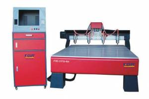 Máy khắc gỗ CNC 4 đầu